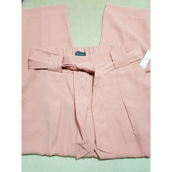 THE LIMITED NWT Women's Tie Waist Crop Casual Pants Pockets Size 8 Color… - Picture 6 of 12